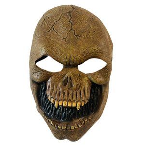 Face Mask Latex Adult Skeleton Teeth